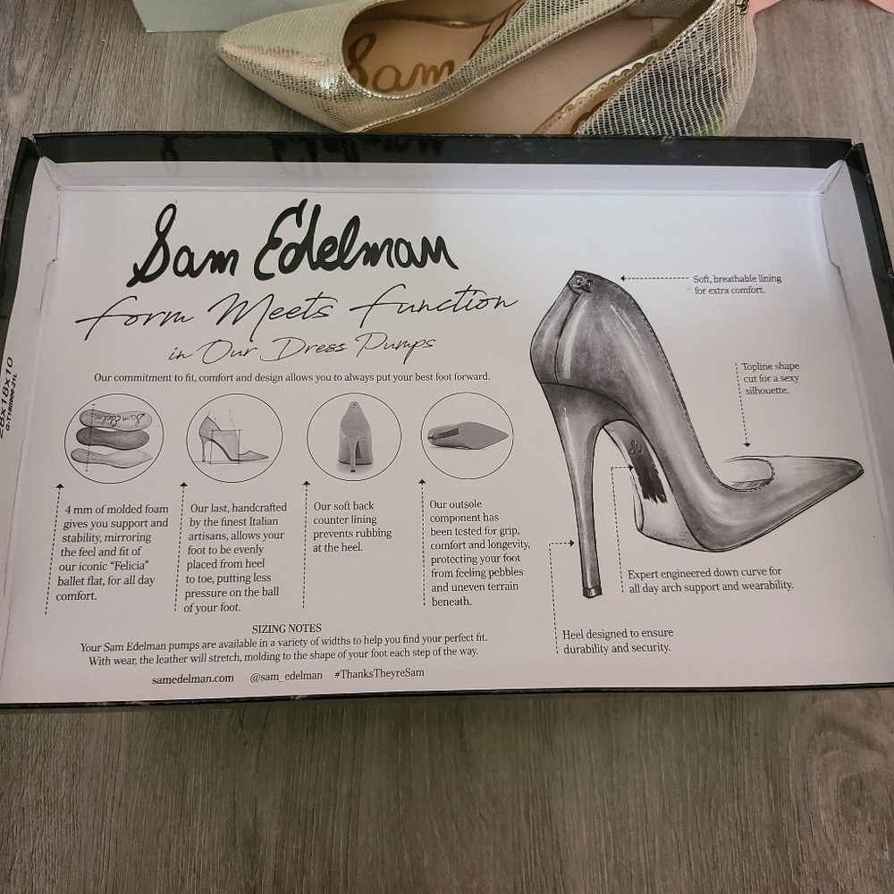 Sam Edelman Hazel Pointed Toe Pumps - Picture 11 of 11